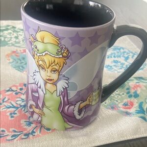 Disney Parks Tinker Bell Coffee Mug Pixie Power Mornings Aren't Magical